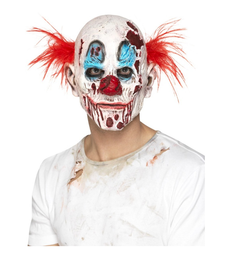 Maska Zombie klauna - latexová