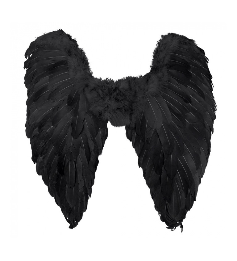Černá skládací křídla