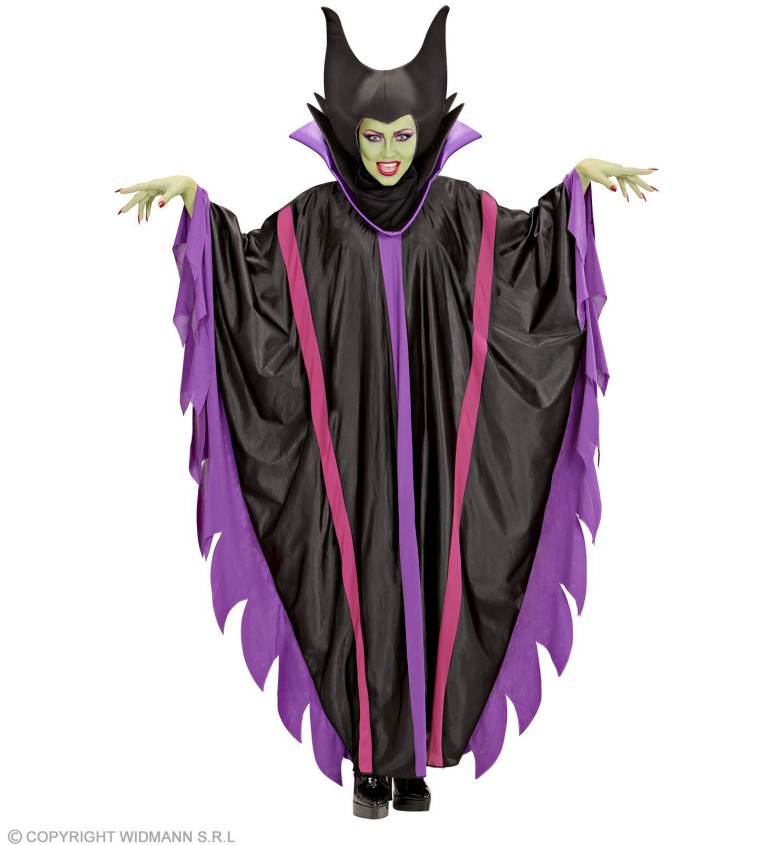 Kostým Maleficia - pohádková čarodějnice