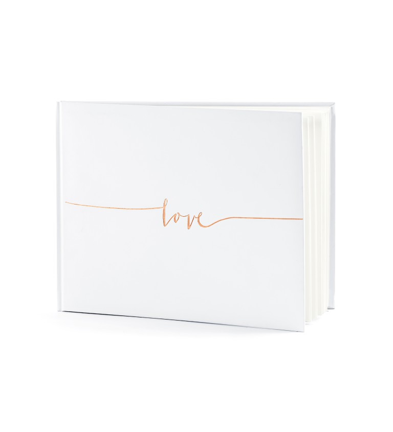 Bílá svatební kniha - Love