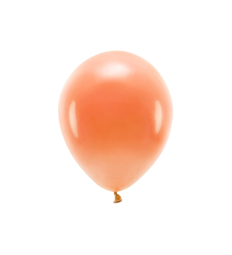 Eko balónky pastelové oranžové