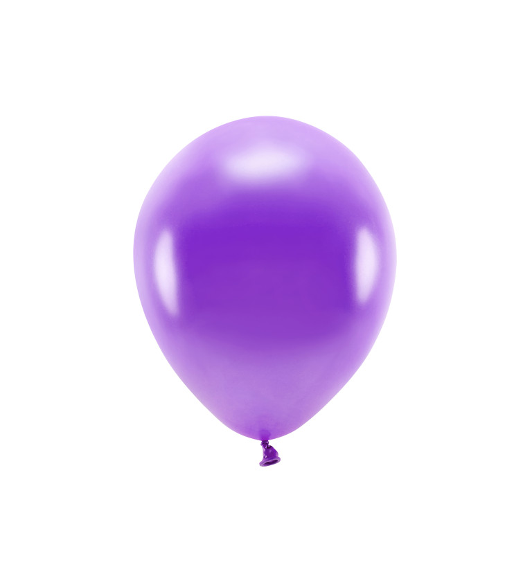 Eko balónky metalické fialové
