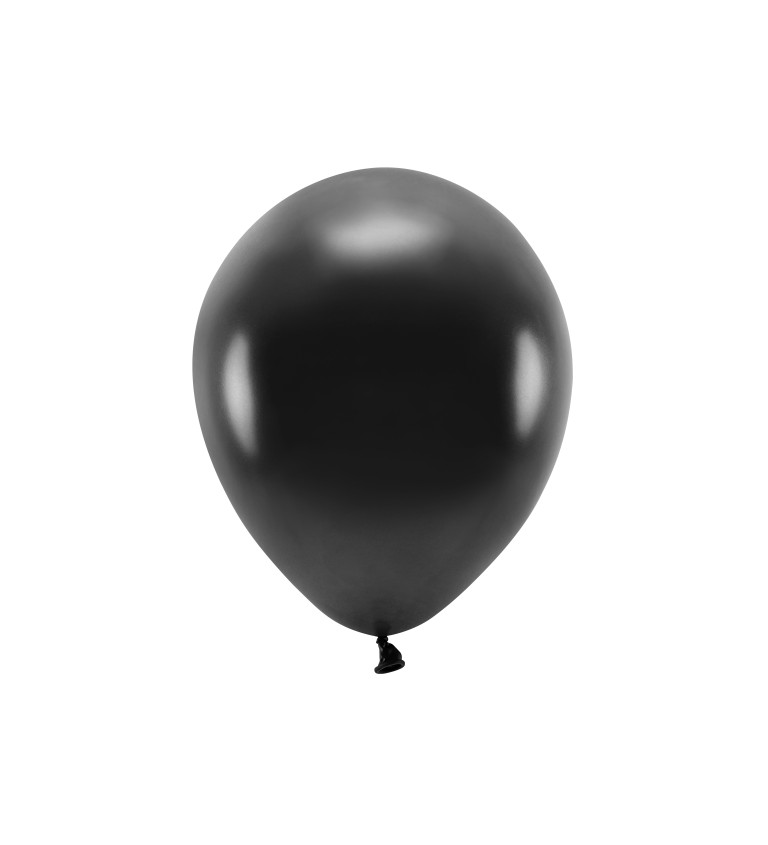 Eko balónky metalické černé