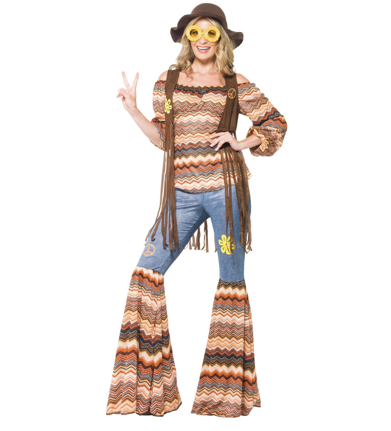 Kostým - Harmonická hippie dáma