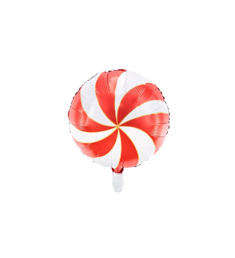 Fóliový balónek - Candy - červený