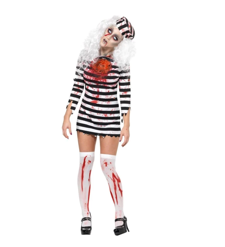 Halloweenský kostým - Zombie vězeňkyně