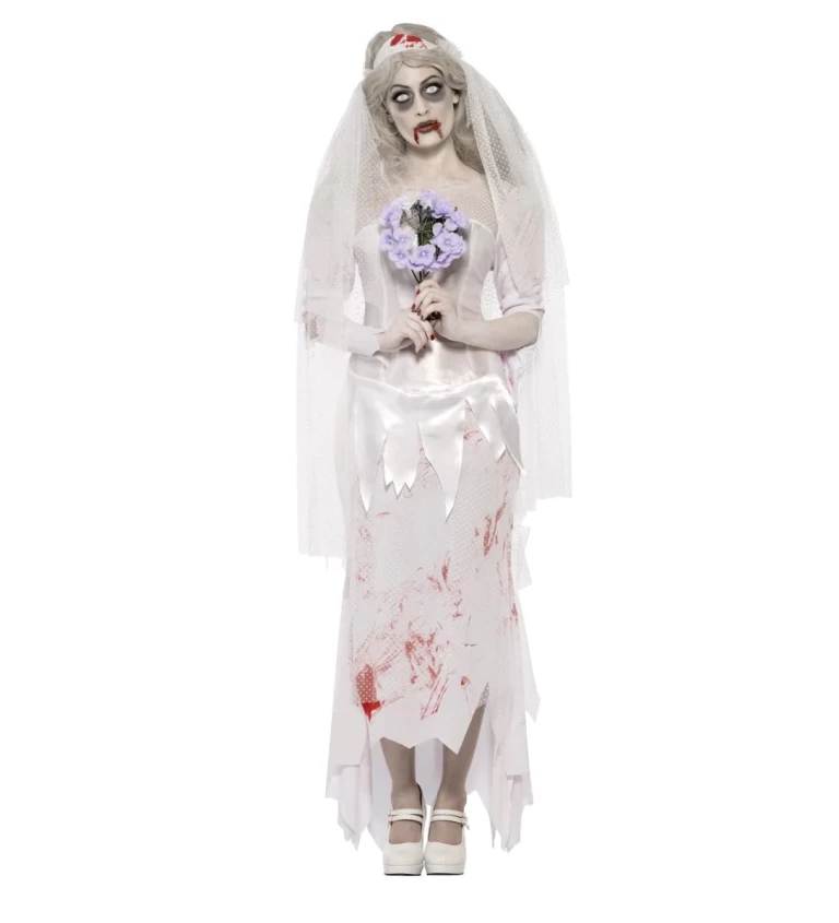 Halloween kostým - Mrtvá nevěsta II
