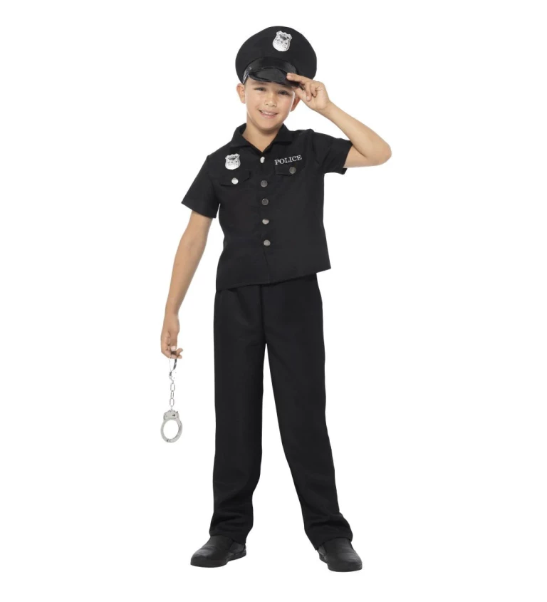 Dětský kostým - policajt z New Yorku