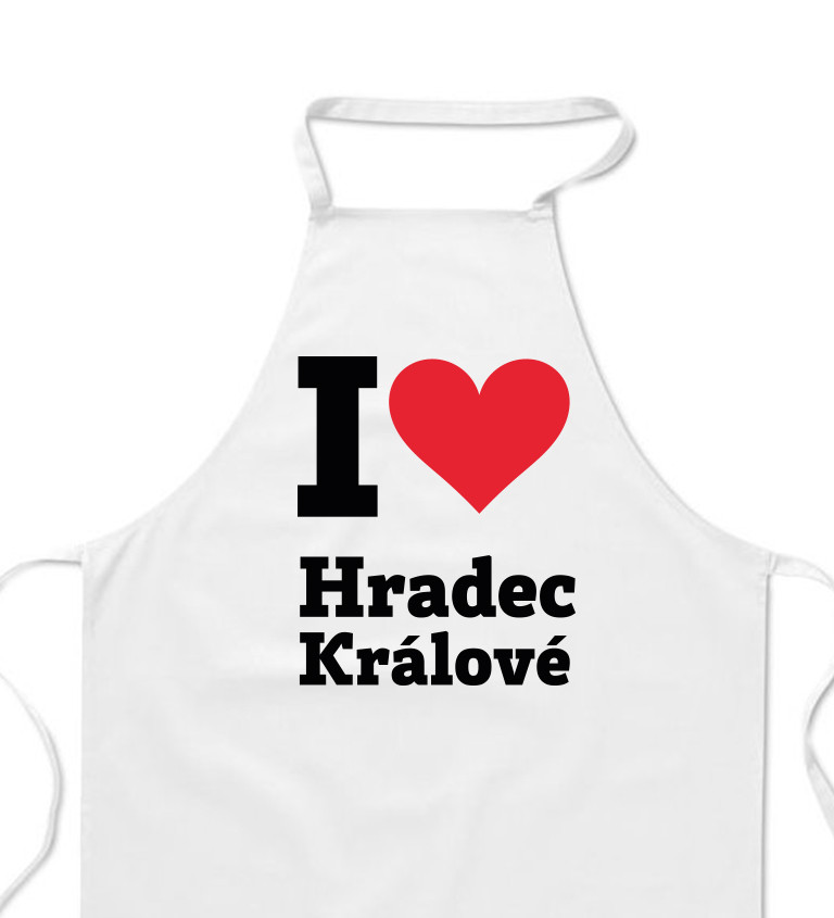 Zástěra bílá - Hradec Králové