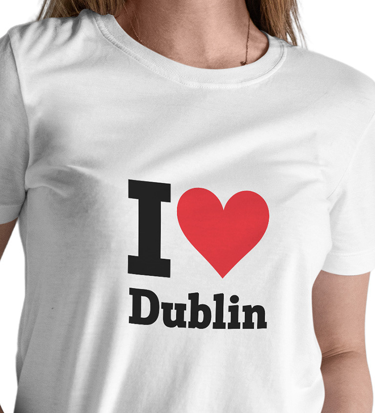 Dámské triko - I love Dublin