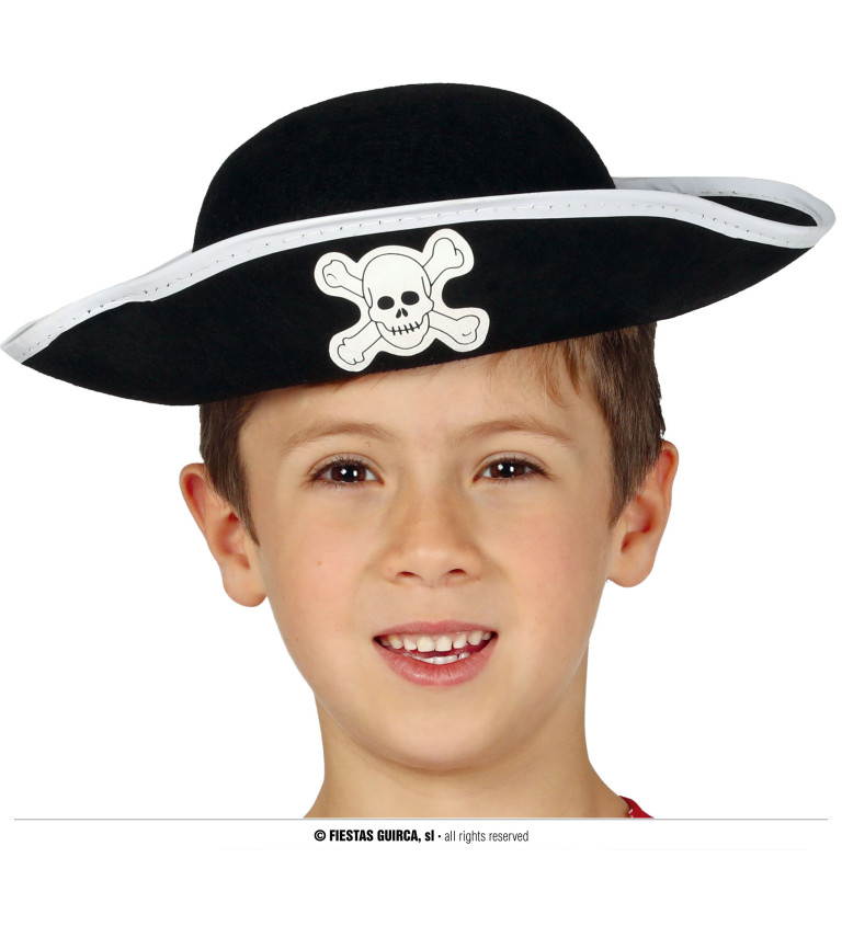 Dětský pirátský klobouk