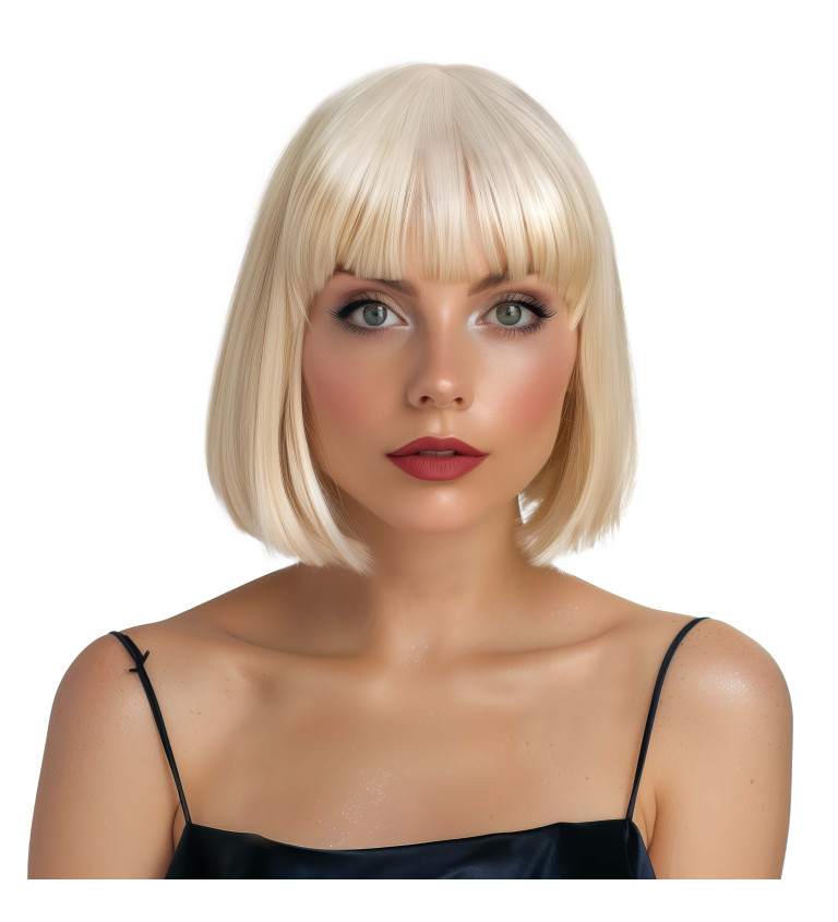 Paruka - mikádo, blond