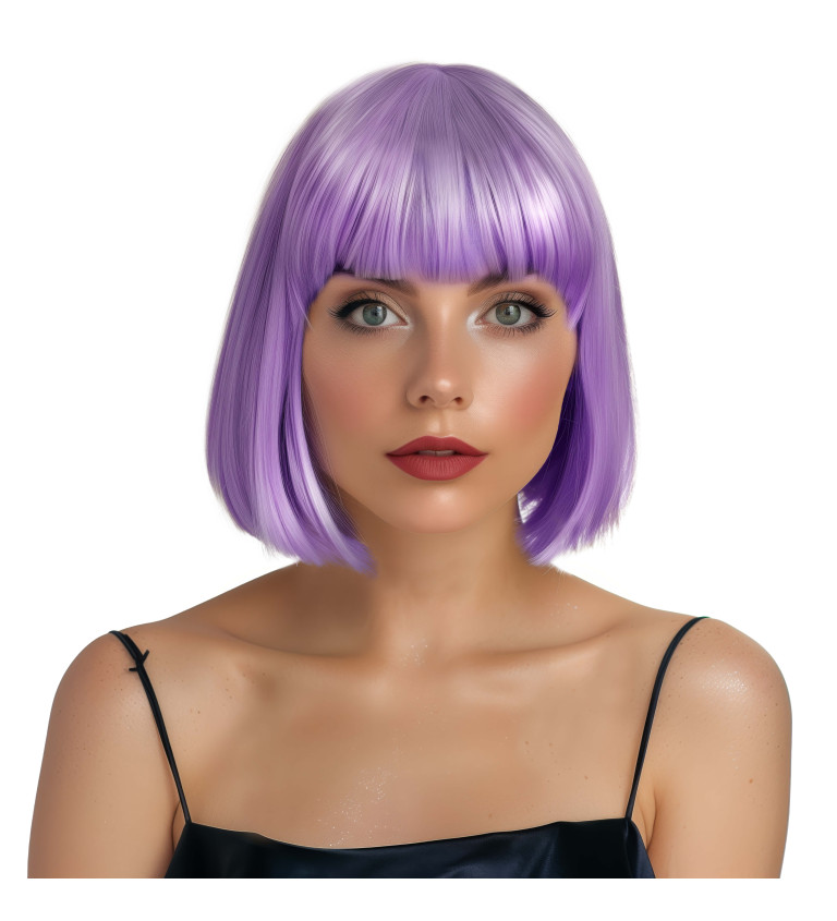 Paruka - mikádo, fialová