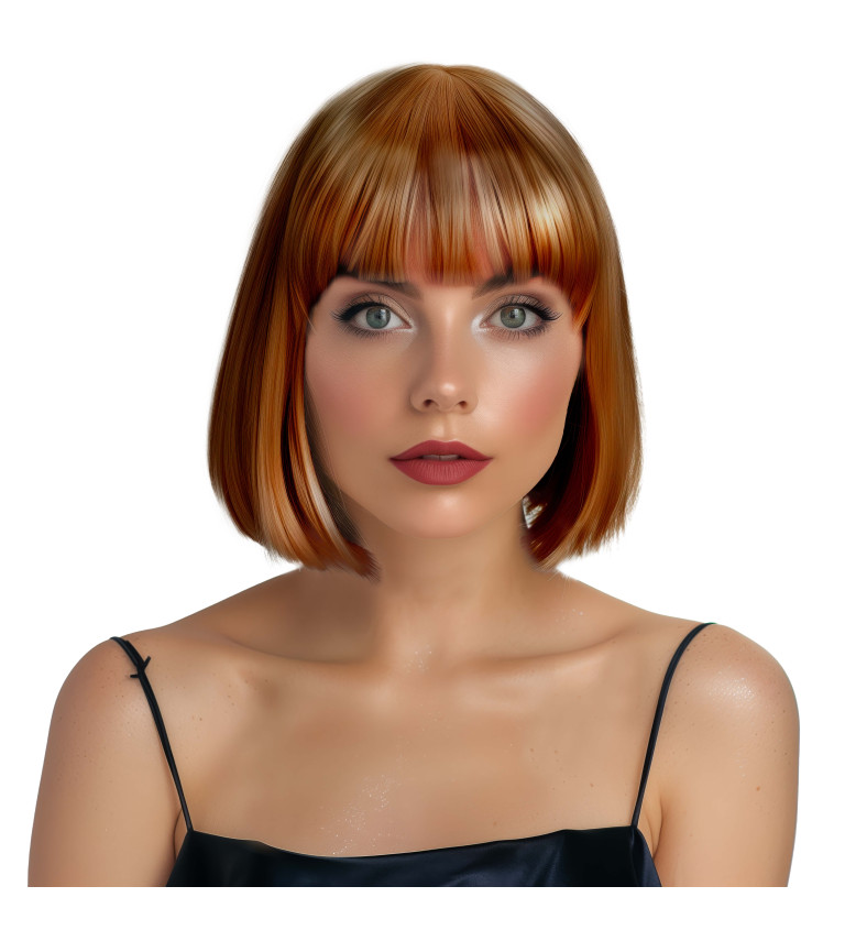 Paruka - mikádo, měděná