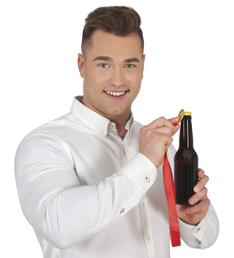 Náhrdelník - s otvírákem na lahve