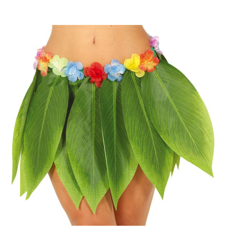Havajská sukně z listů