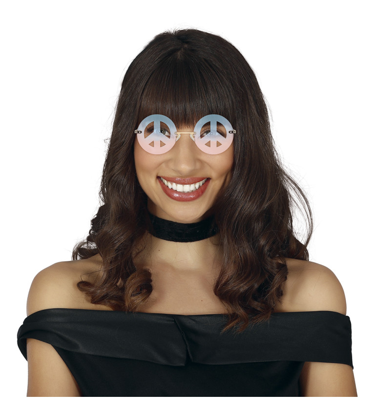 Sluneční brýle - hippie