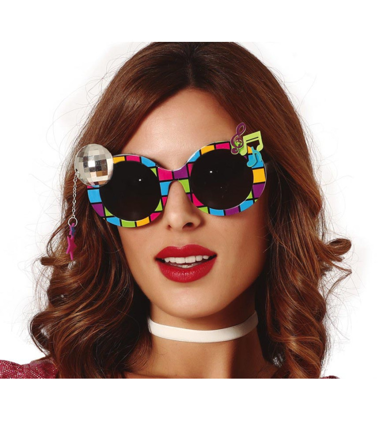 Sluneční brýle - disco