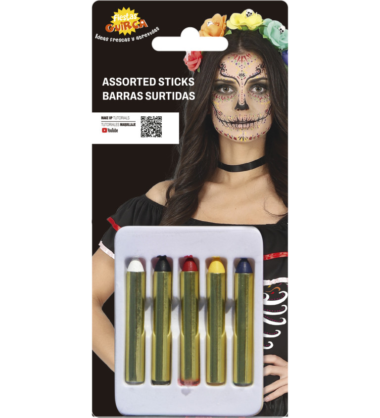 Make-up sada - barevné tužky