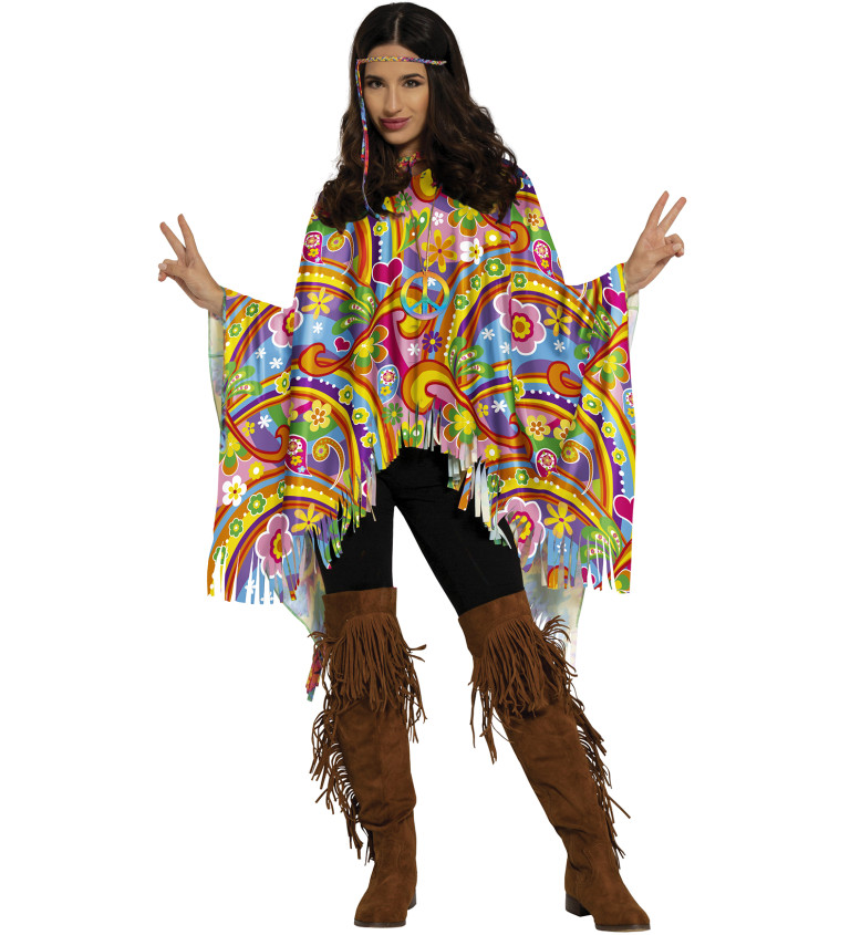 Pončo - Hippie
