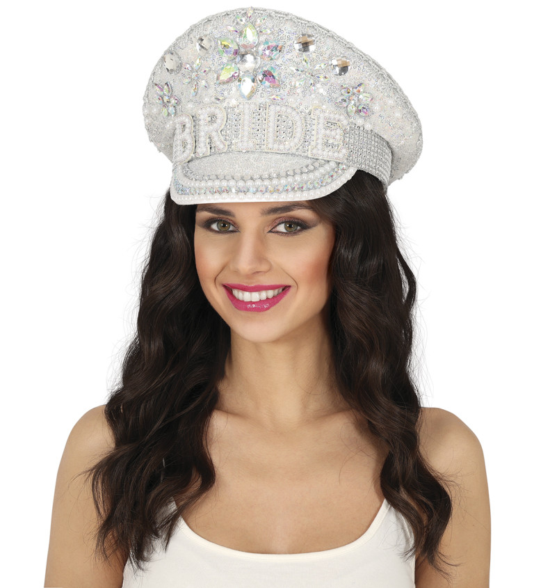 Kapitánská čepice pro nevěstu "Bride"