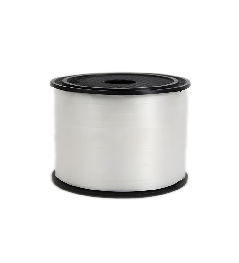 Stuha na balónky - Bílá