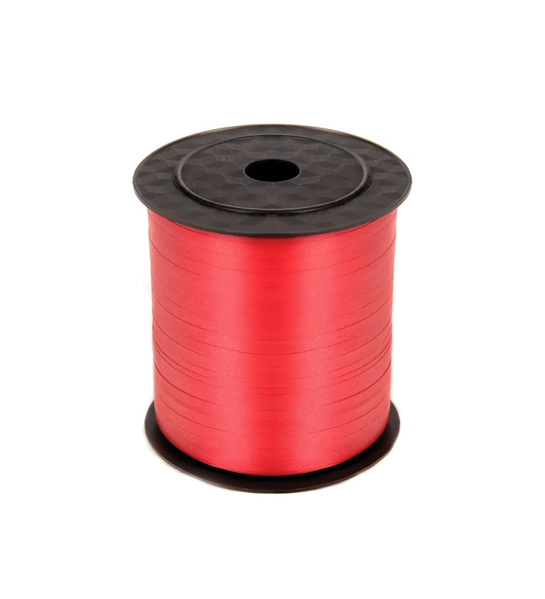 Stuha na balónky - Červená