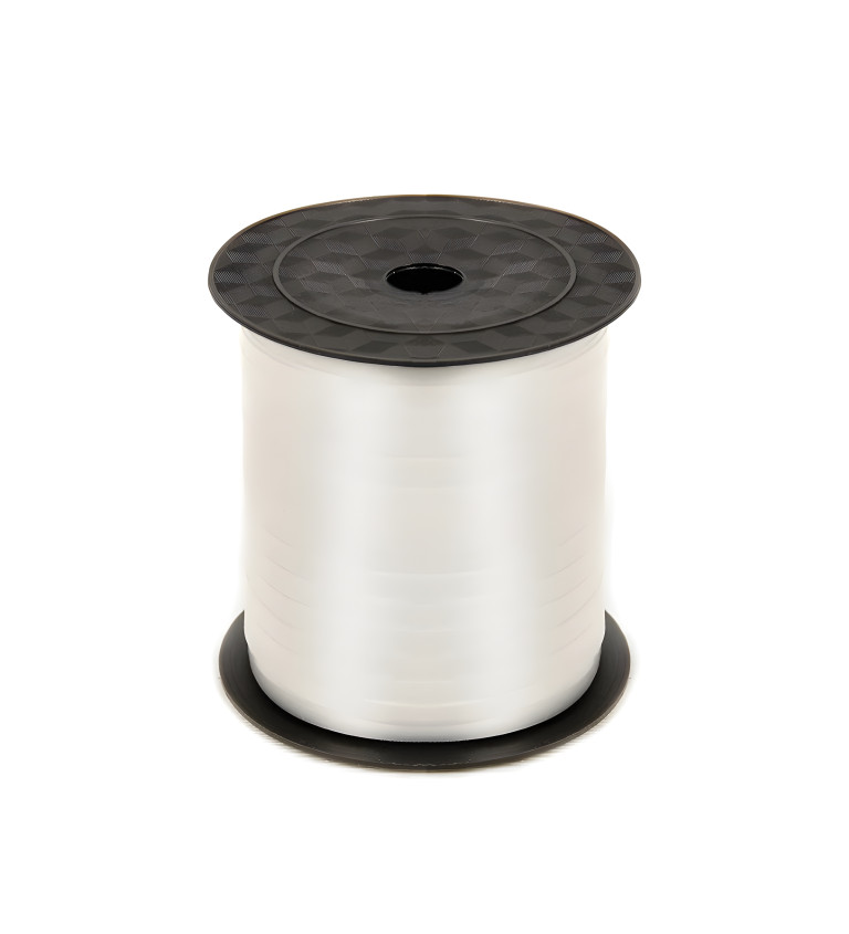 Stuha na balónky - Bílá