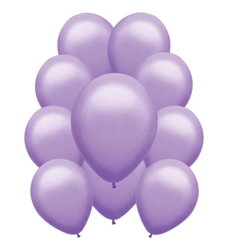 Latexové balónky pastelové - Světlé fialové