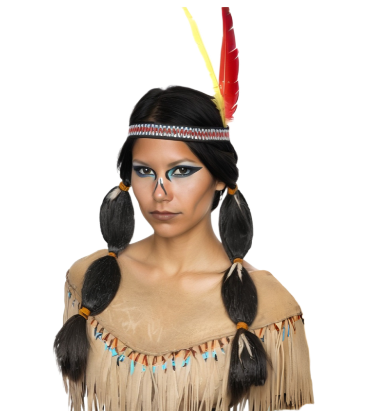 Paruka - Indiánka