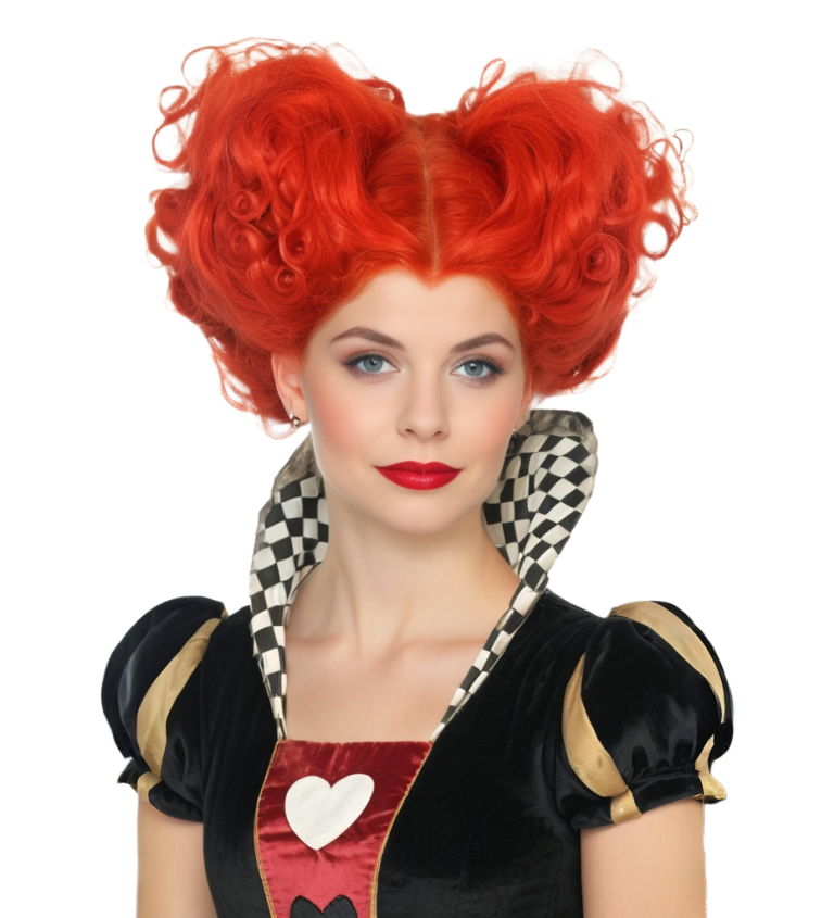 Paruka - srdcová královna