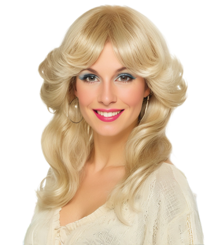 Paruka - 70s retro žena