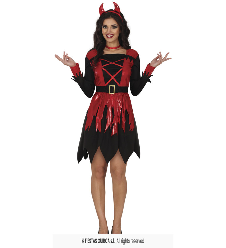 Dámský kostým - Čertice