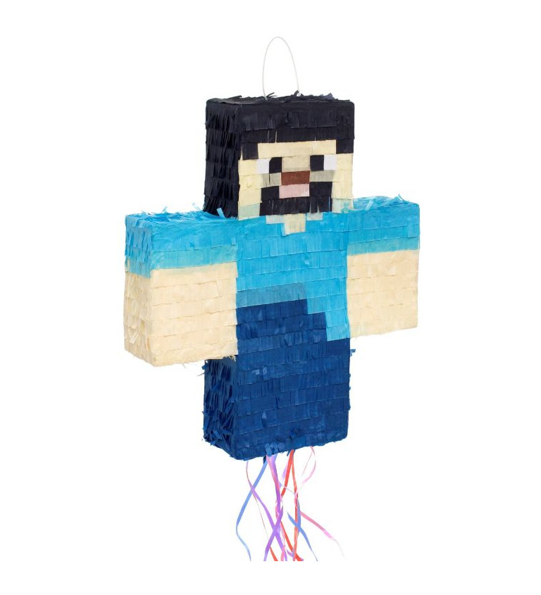 Piňata pixelový panáček