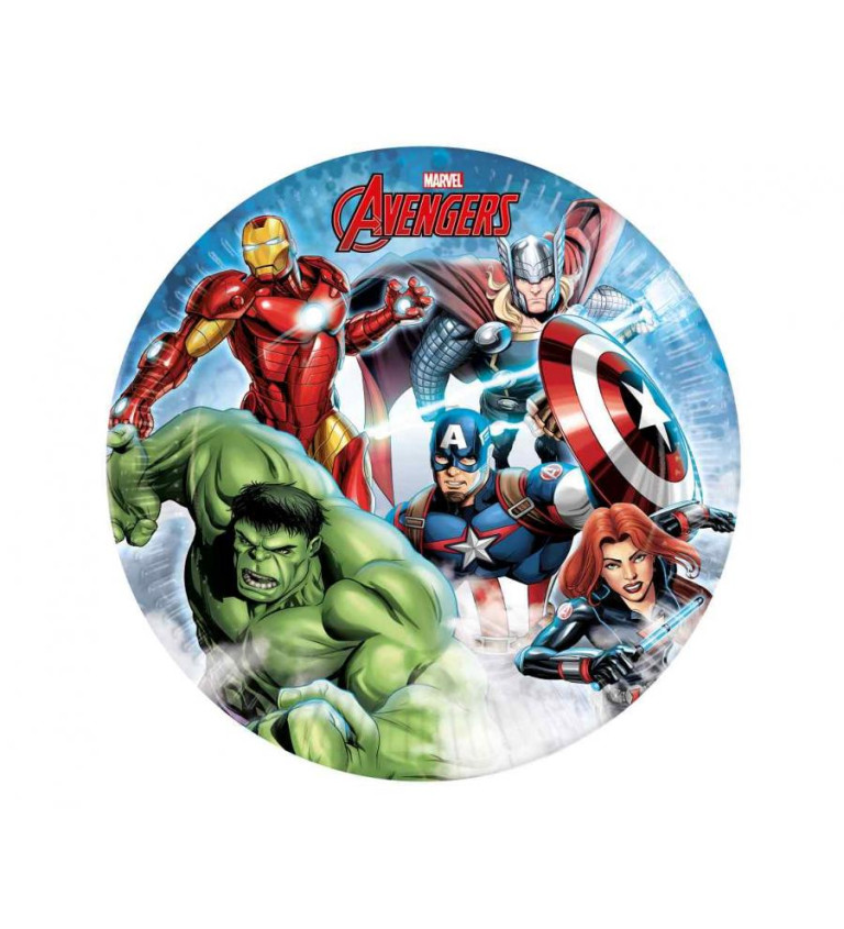 Papírové talíře - Avengers