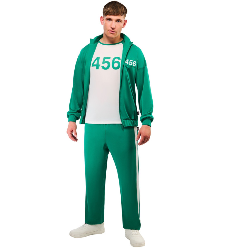 Pánský kostým - Squid game Hráč 456